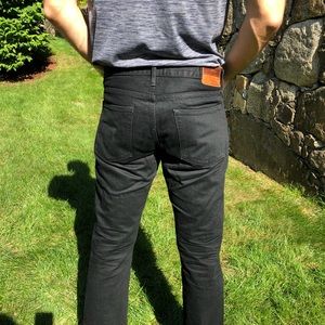 JCrew black jeans, style 770